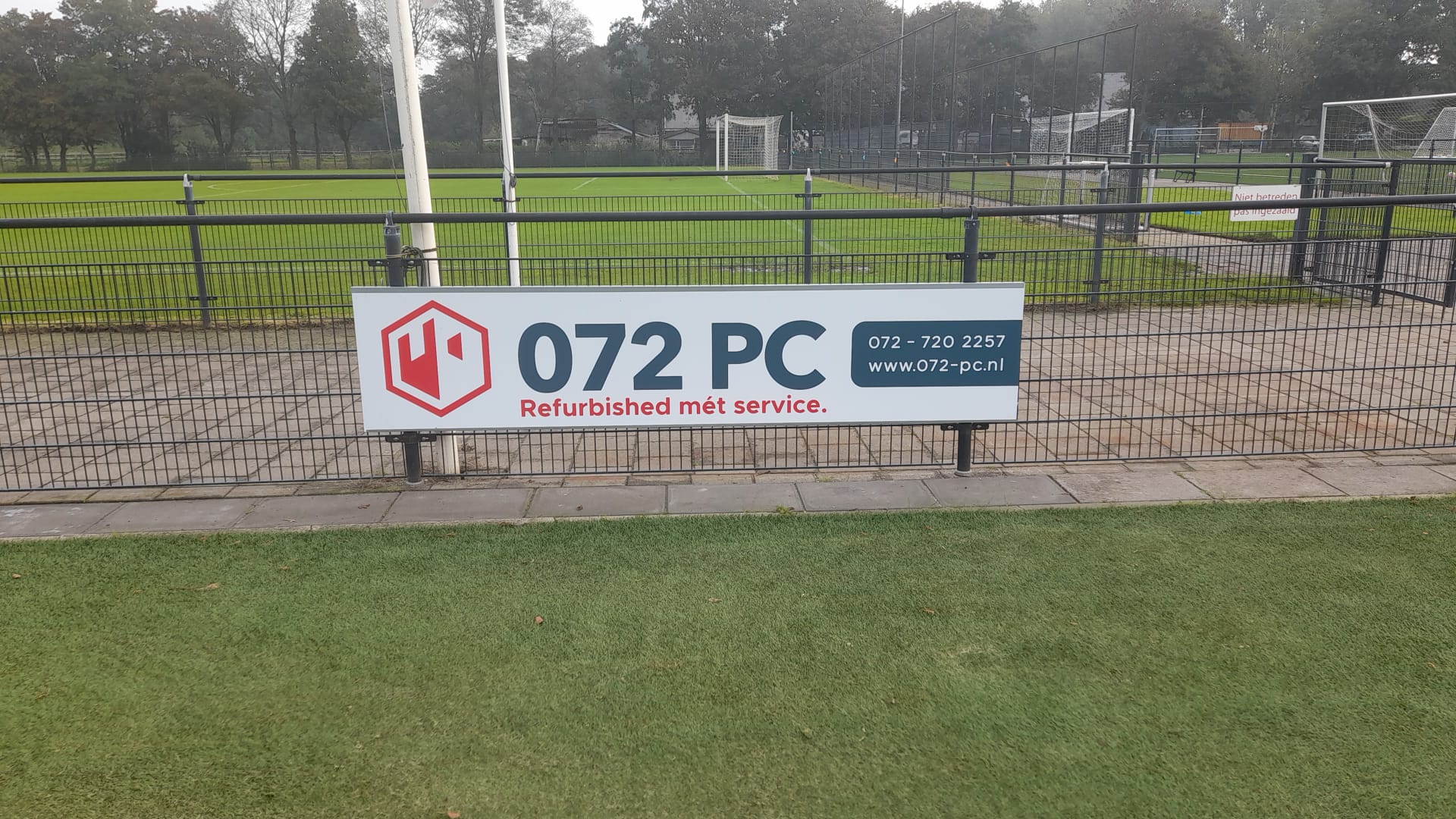 Ook 072-PC staat nu langs de lijn!
