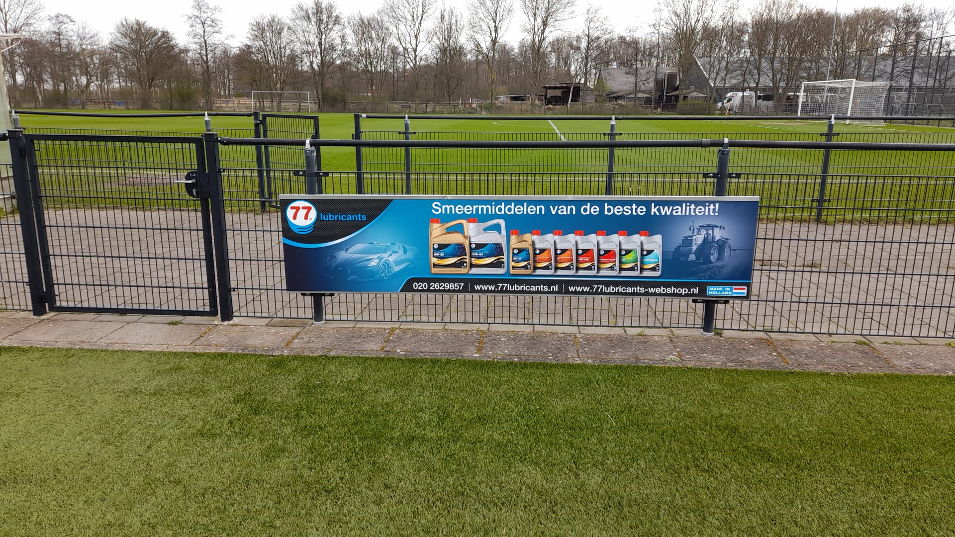 77 Lubricants nieuwe bordsponsor ZCFC!