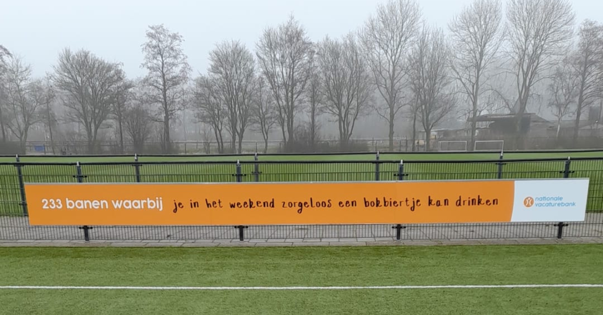 Nieuwe sponsor: Nationale Vacaturebank!