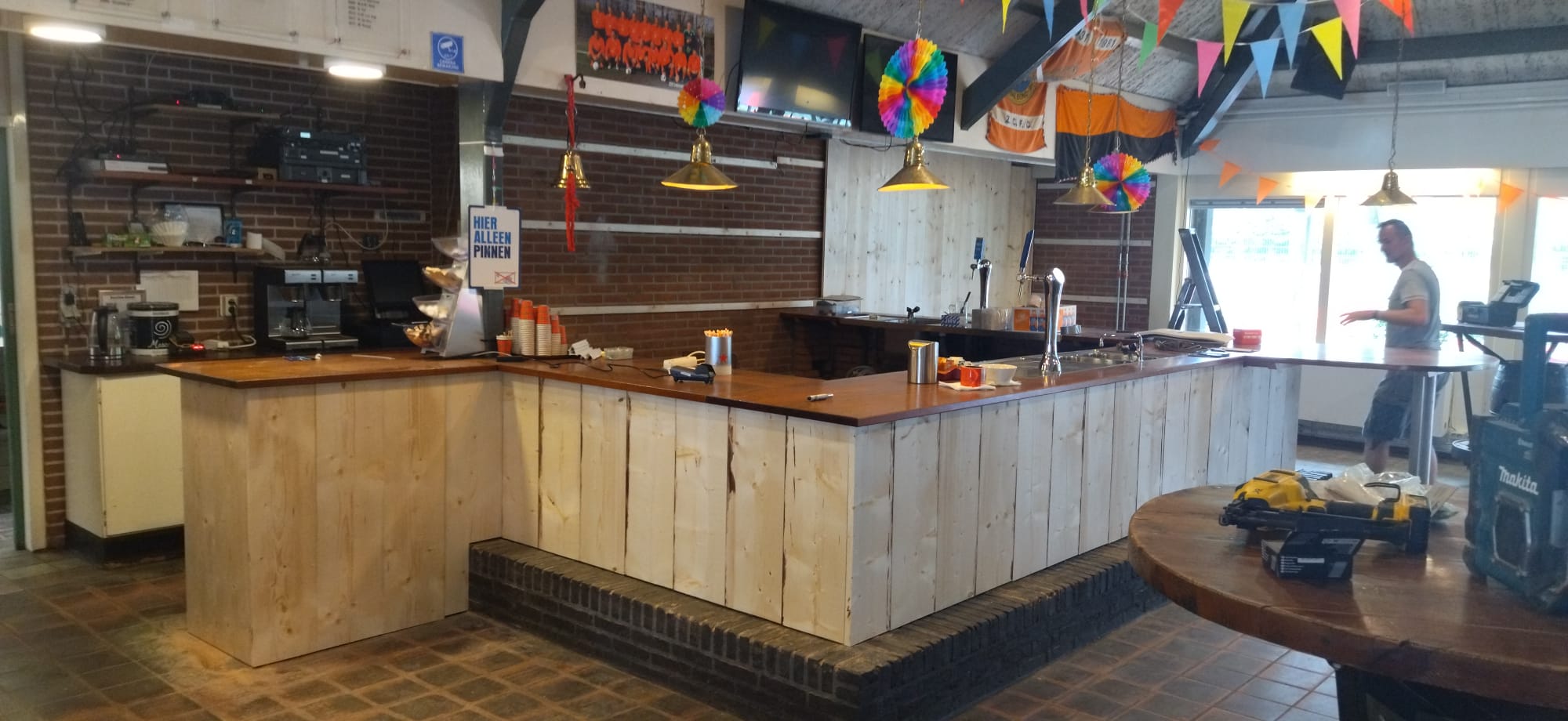 Facelift Zaans Oranje in volle gang