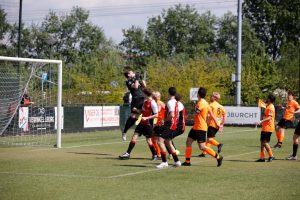 ZCFC 1 speelt verdienstelijk gelijk tegen koploper IJBURG 8